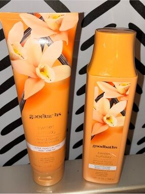 Sweet Sunday Moisturizing Body Cream & body Lotion  2pc set -NEW